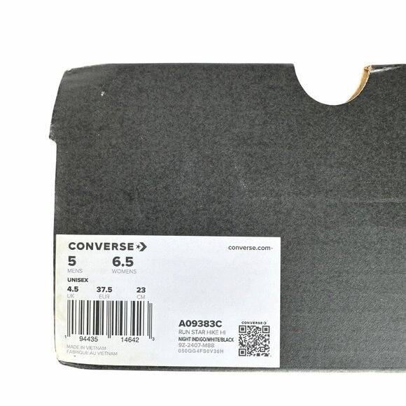 ⭐Converse Run Star Hike Platform Hi Sz 6.5 Women's Shoes Purple Sneakers A09383C - Picture 11 of 12